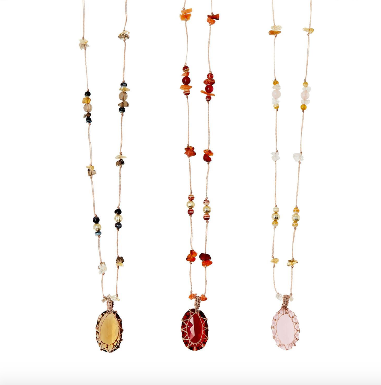 Heart of Stone Long Necklace
