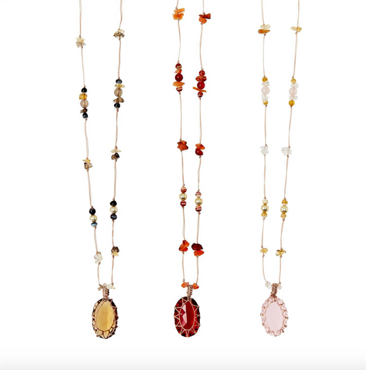 Heart of Stone Long Necklace