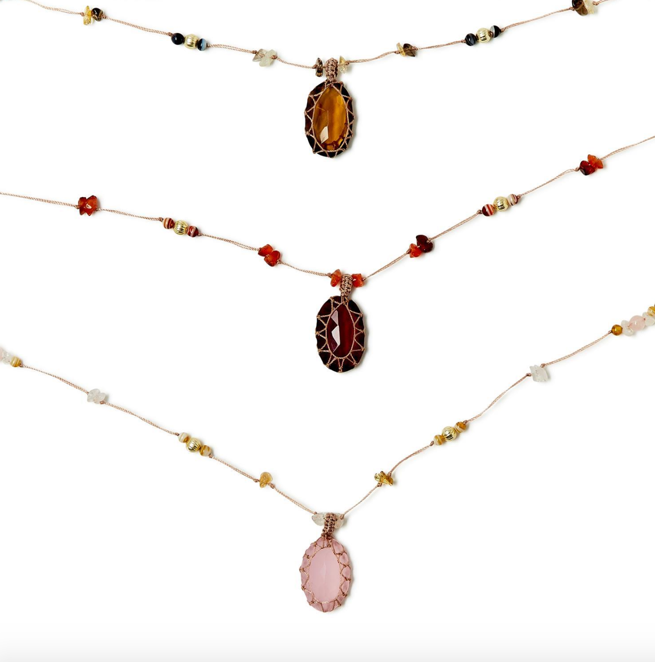 Heart of Stone Long Necklace