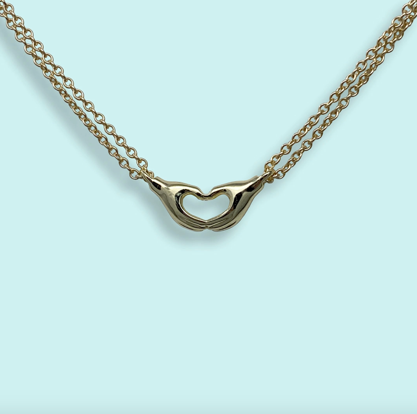 Hand Heart Necklace
