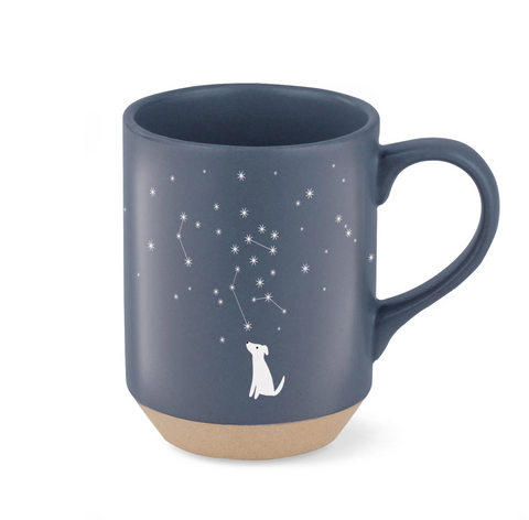Celestial Dog Stoneware Mug