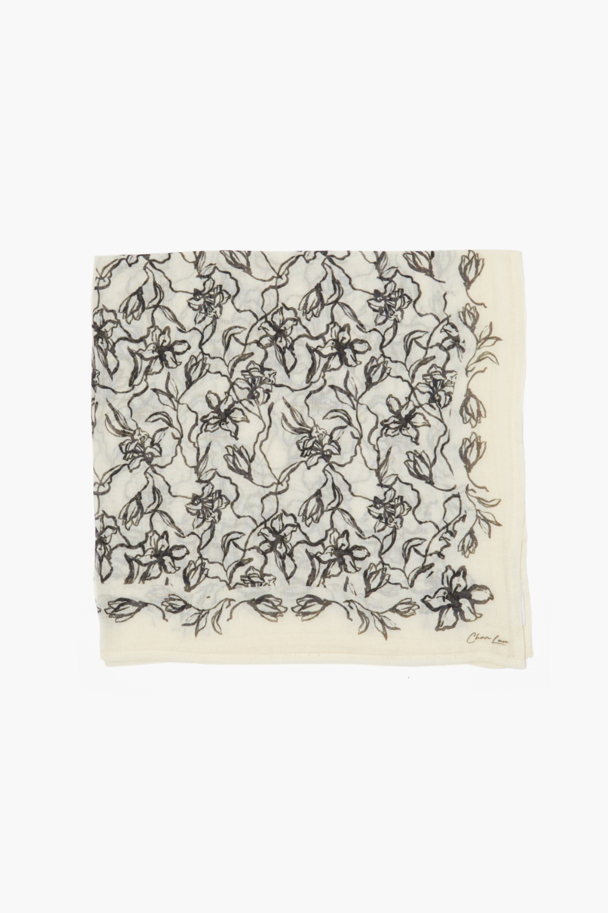 Chan Luu Abstract Floral Handkerchief