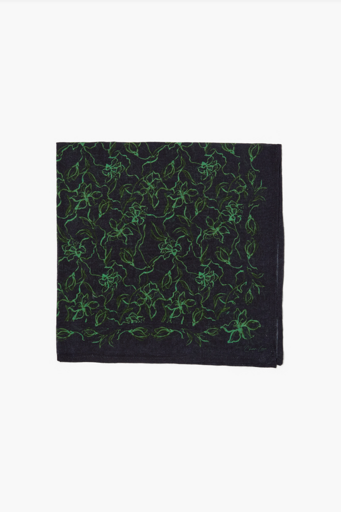 Chan Luu Abstract Floral Handkerchief