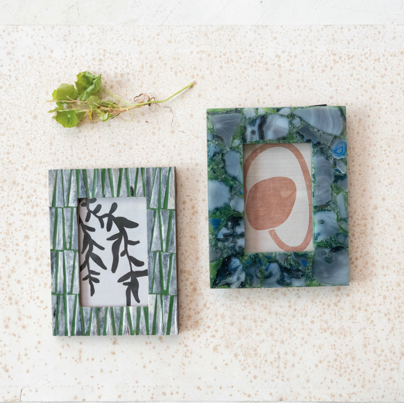 4" x 6" Agate Photo Frame