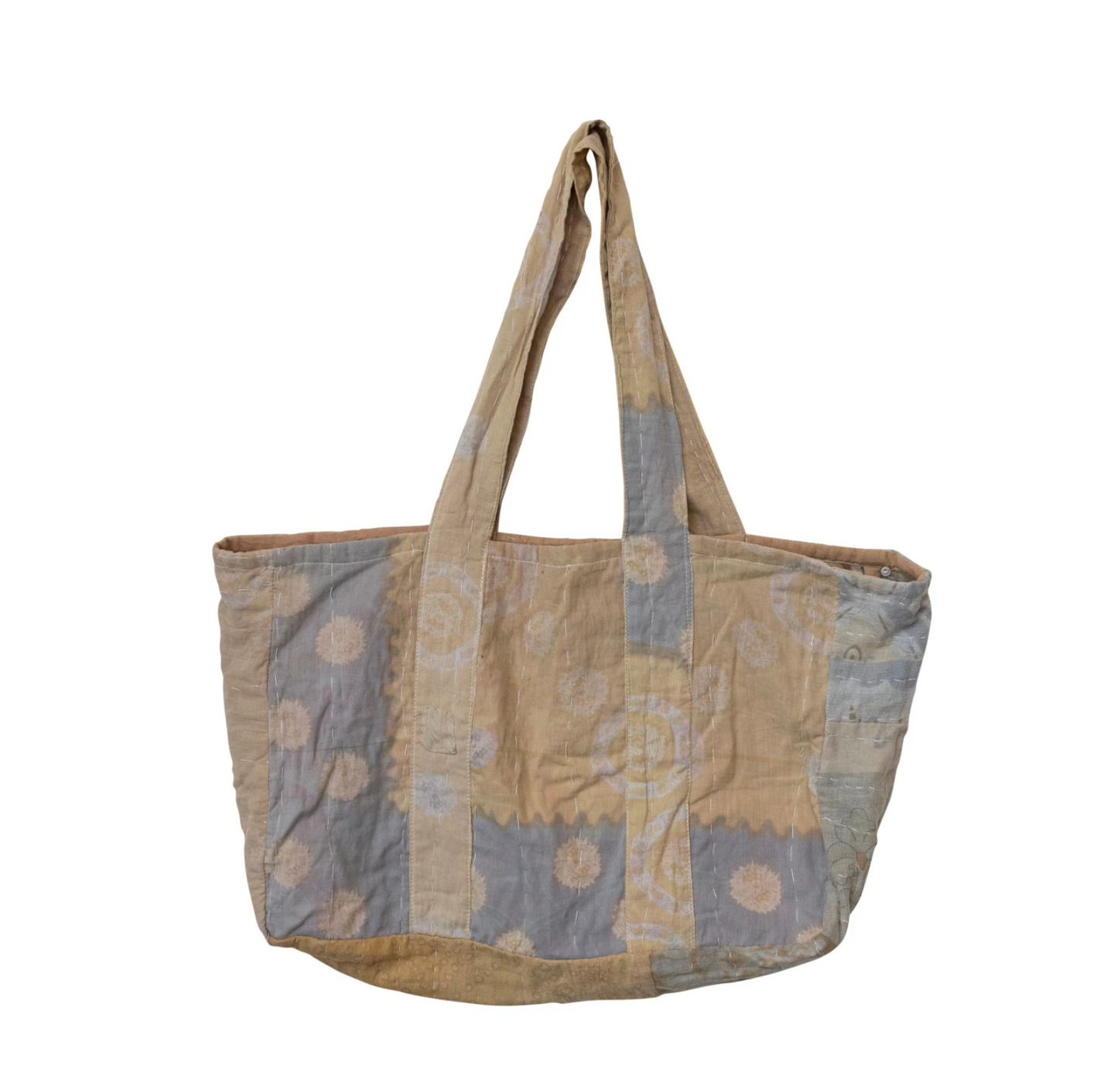 Vintage Cotton Kantha Tote Bag