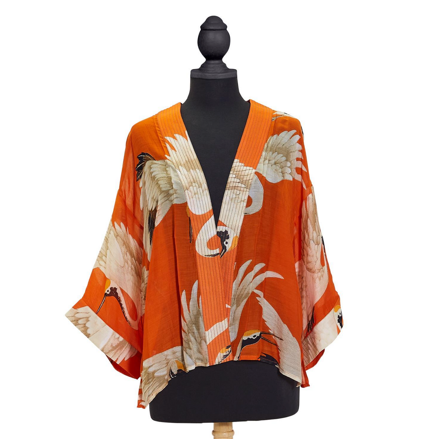 Oiseau Short Kimono One Size