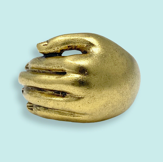 Gold Hand Ring