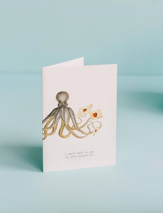 Can't Wait (Arms Around You) Greeting Card