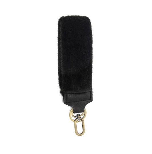 2" Faux Fur Wristlet Keychains