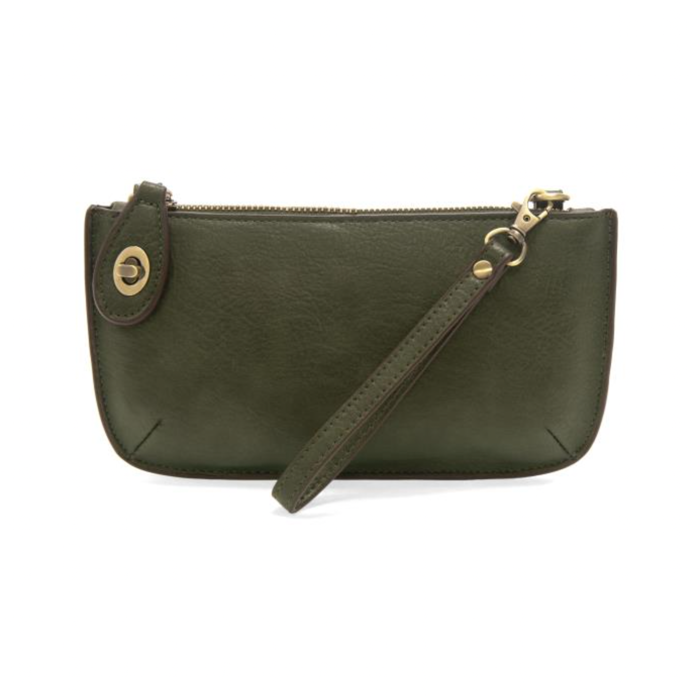 Matte Crossbody Wristlet Clutch