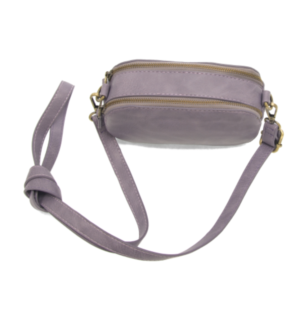 Layne Double Zip Mini Crossbody