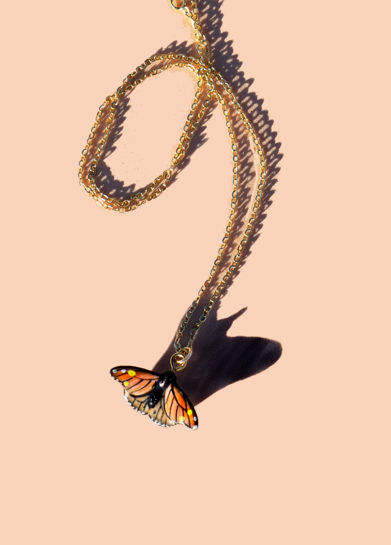 Tiny Flutter Necklace