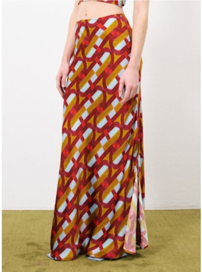 Chan Multicolored Maxi Skirt