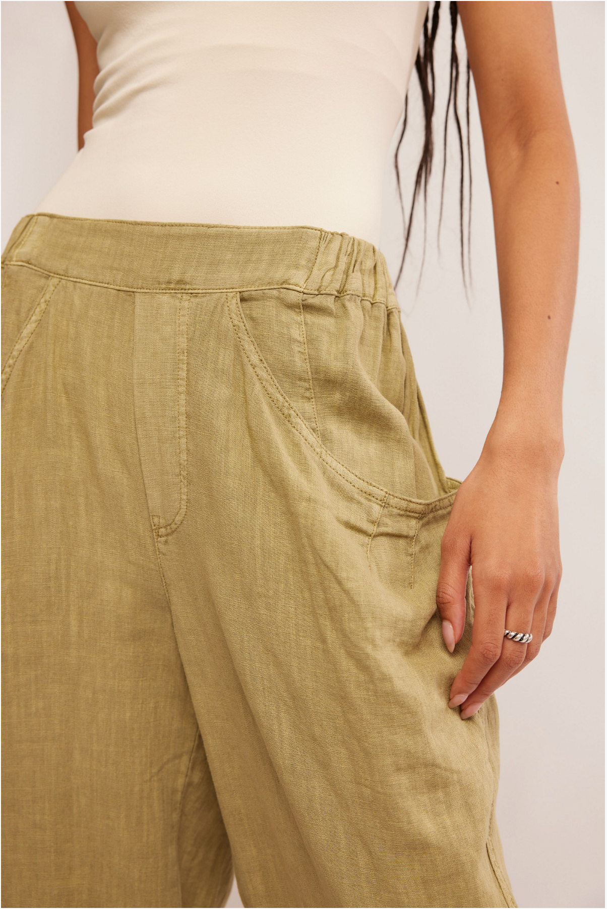 High Road Pull-On Barrel Pants