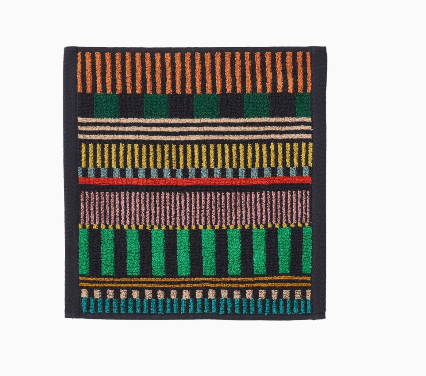 Multi Stripe Face Cloth by Donna Wilson