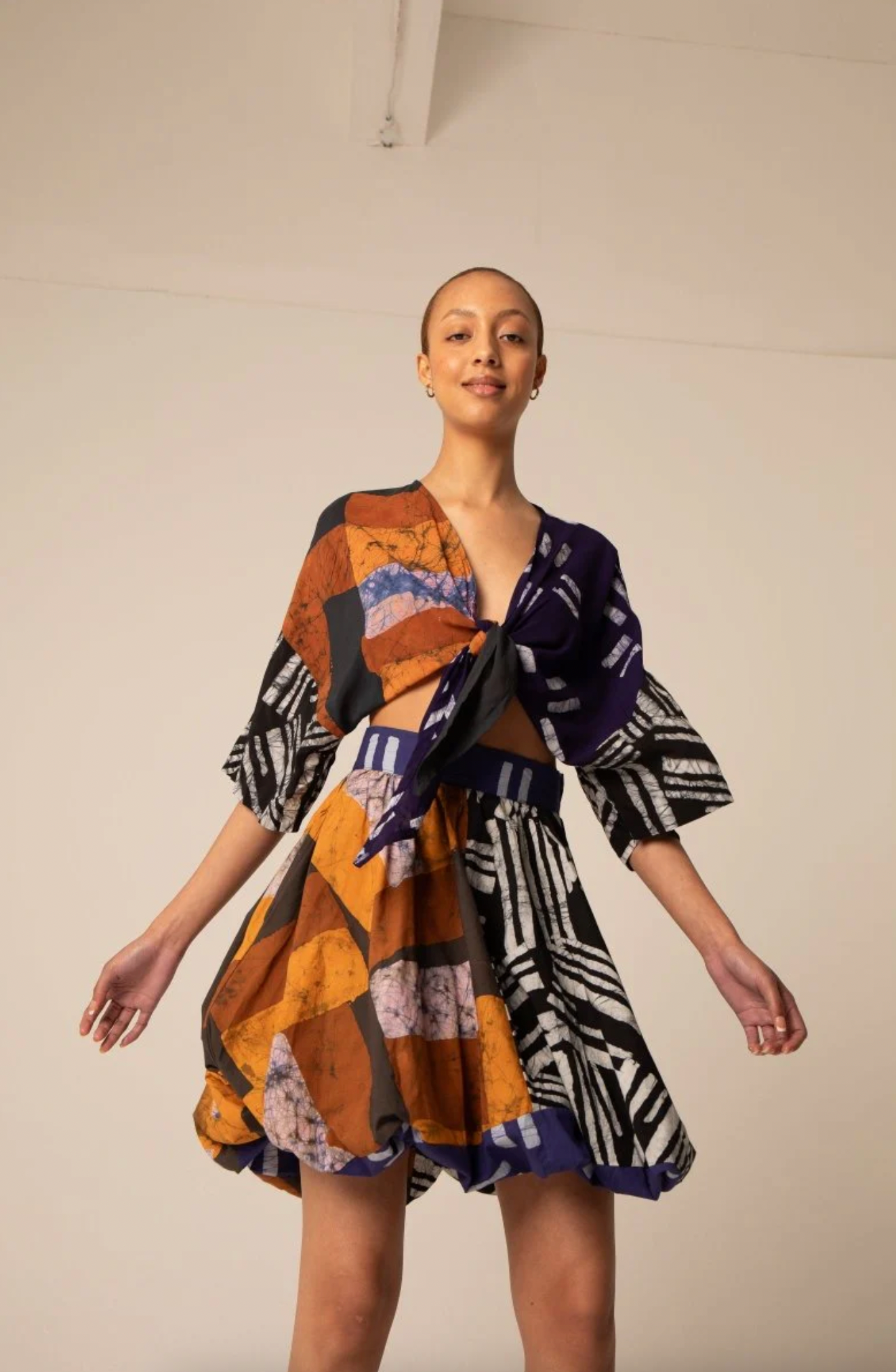 Hand Dyed Fafali Skirt in Virtual Reality
