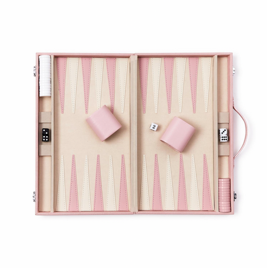 Pink Backgammon Game Set