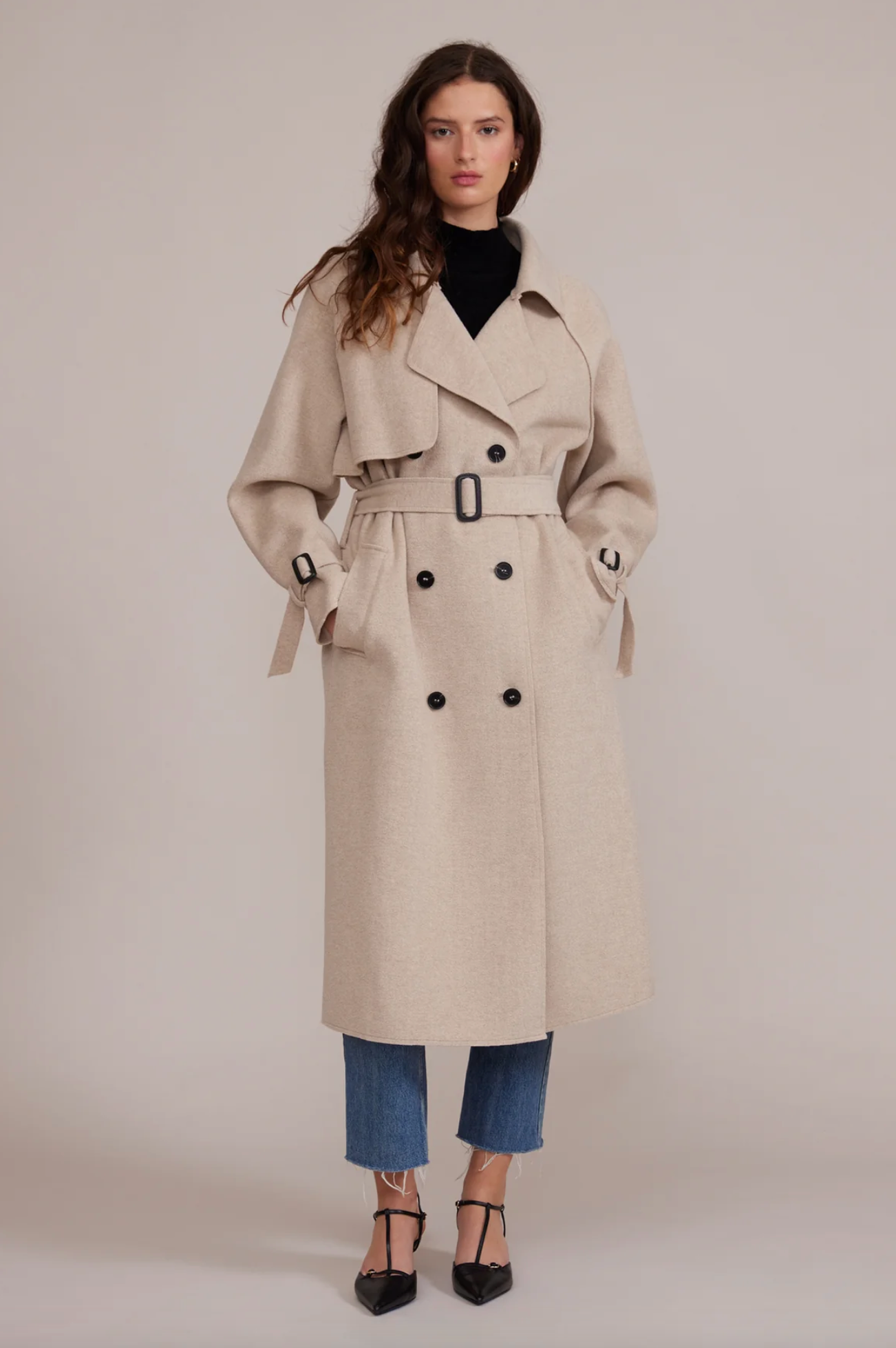 Klaus Woven Trench Coat