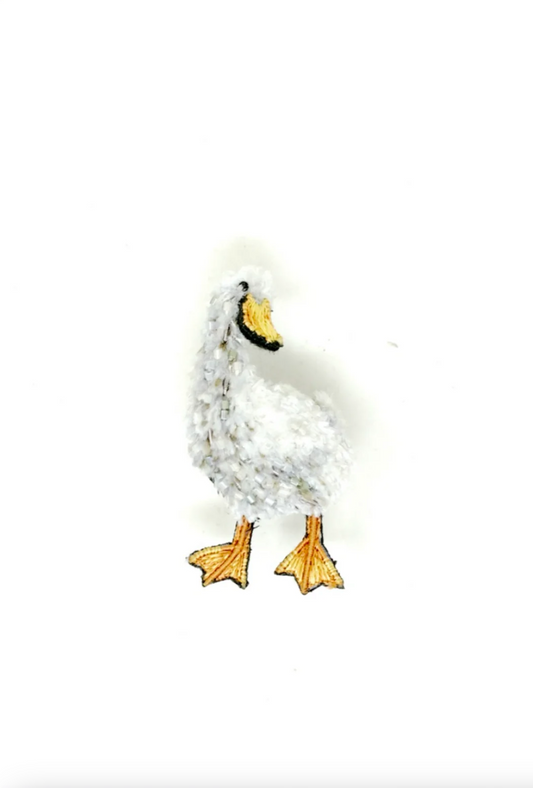 Waddling Duck Brooch Pin