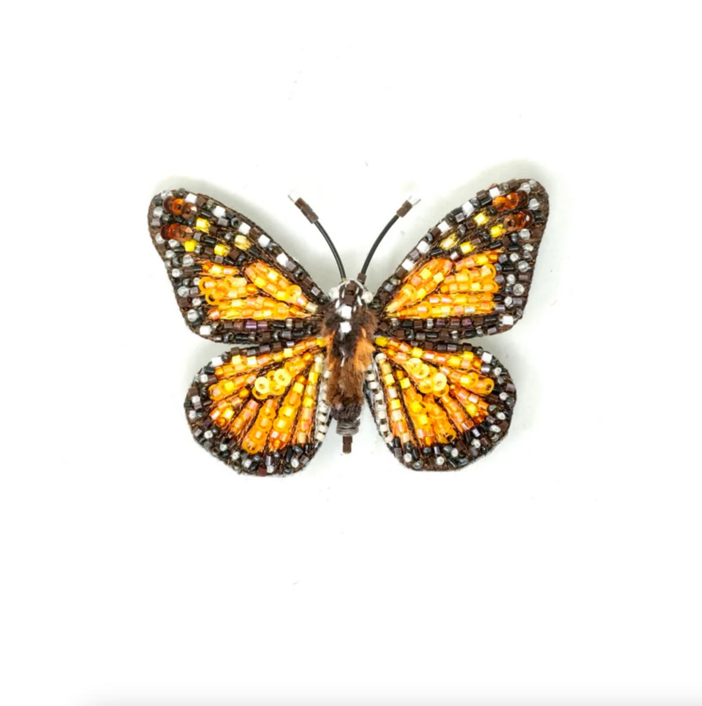 Wanderer Monarch Butterfly Brooch Pin