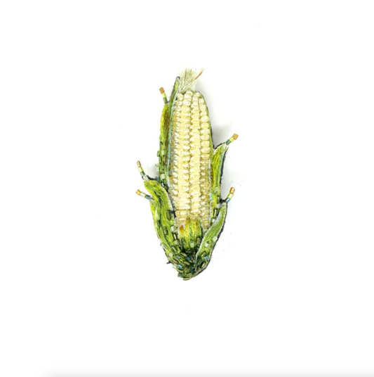 Field Corn Brooch Pin