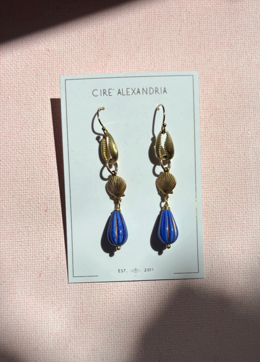 Shell Drop Earrings