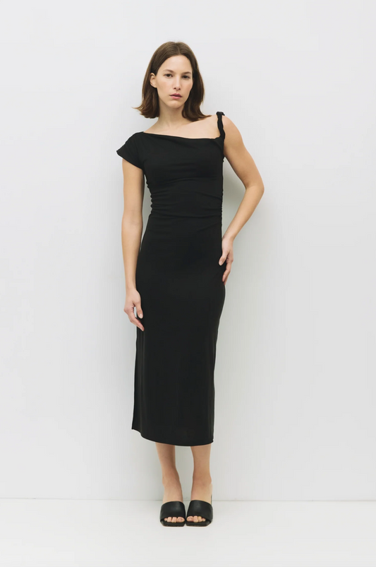 Itira Asymmetrical Strap Dress