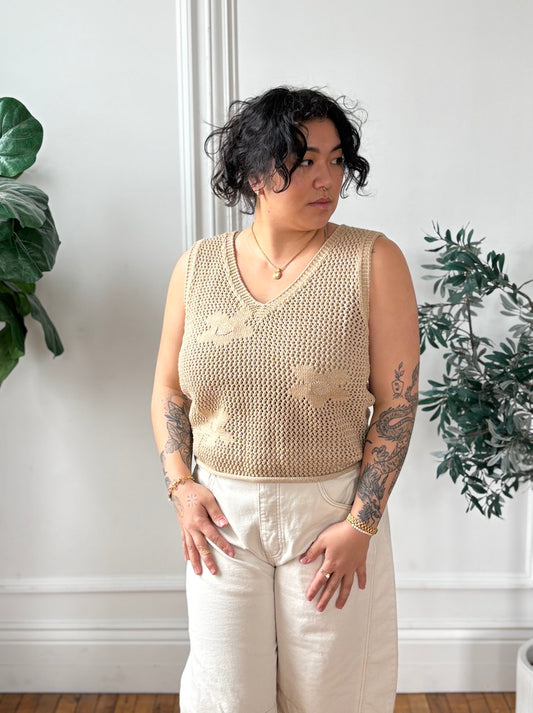 Callahan Floral Sweater Vest