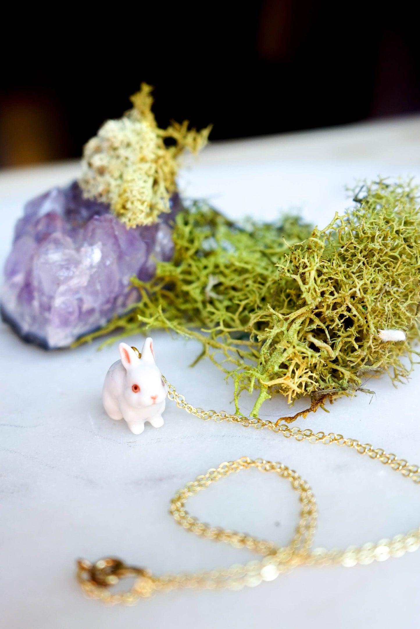 Tiny Bunny Necklace