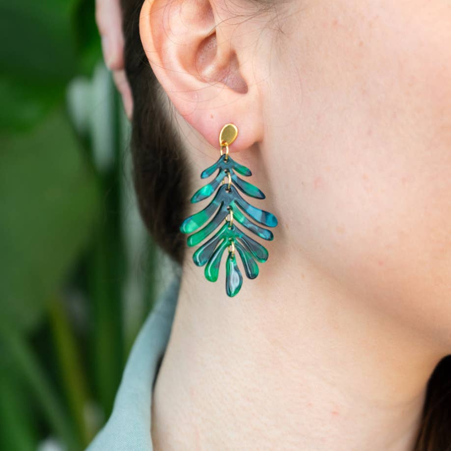 Petite Palm Earrings