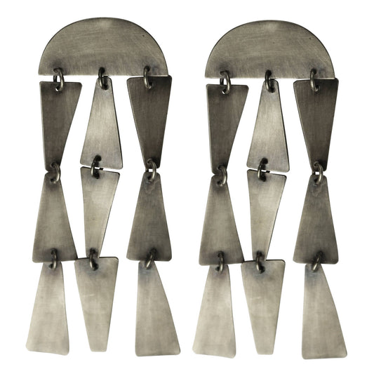 Summit Dangling Earring- Silver