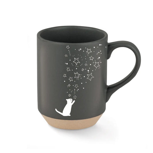 Celestial Cat Stoneware Mug