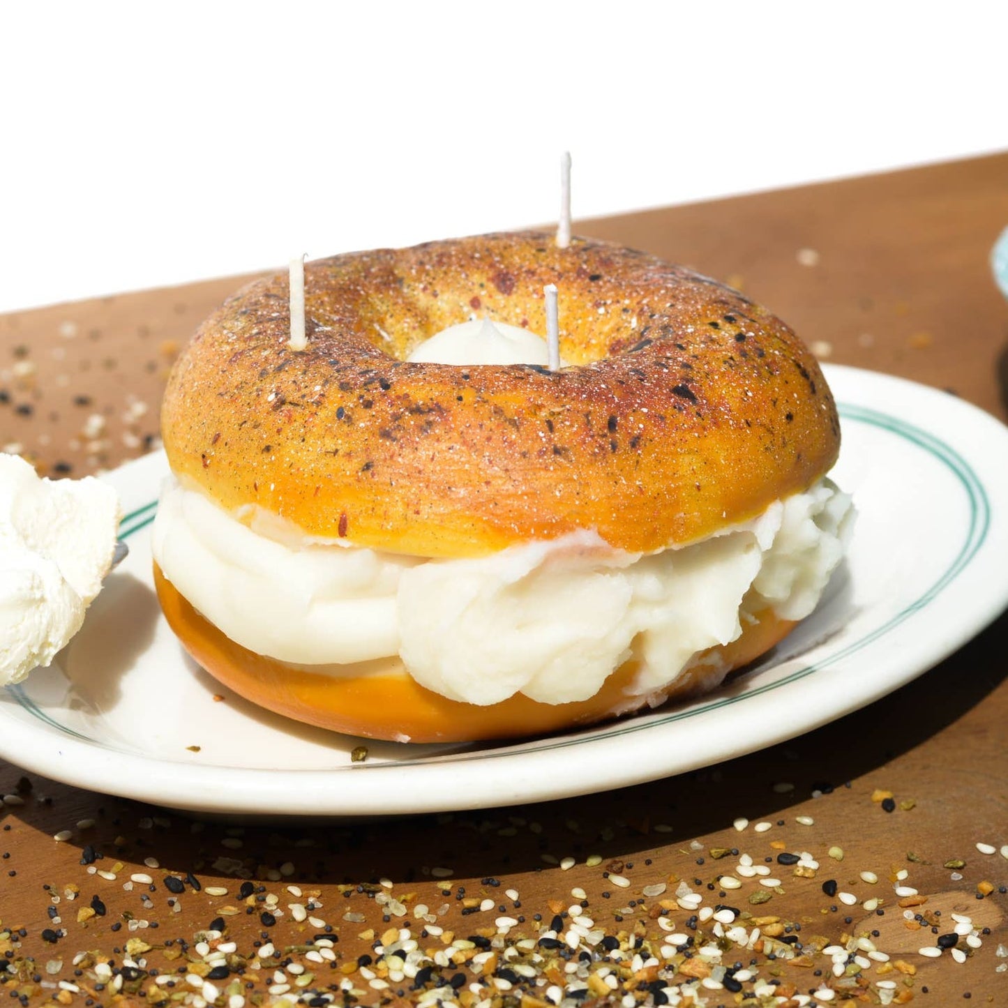 Everything Bagel 3 Wick Candle (Scented)