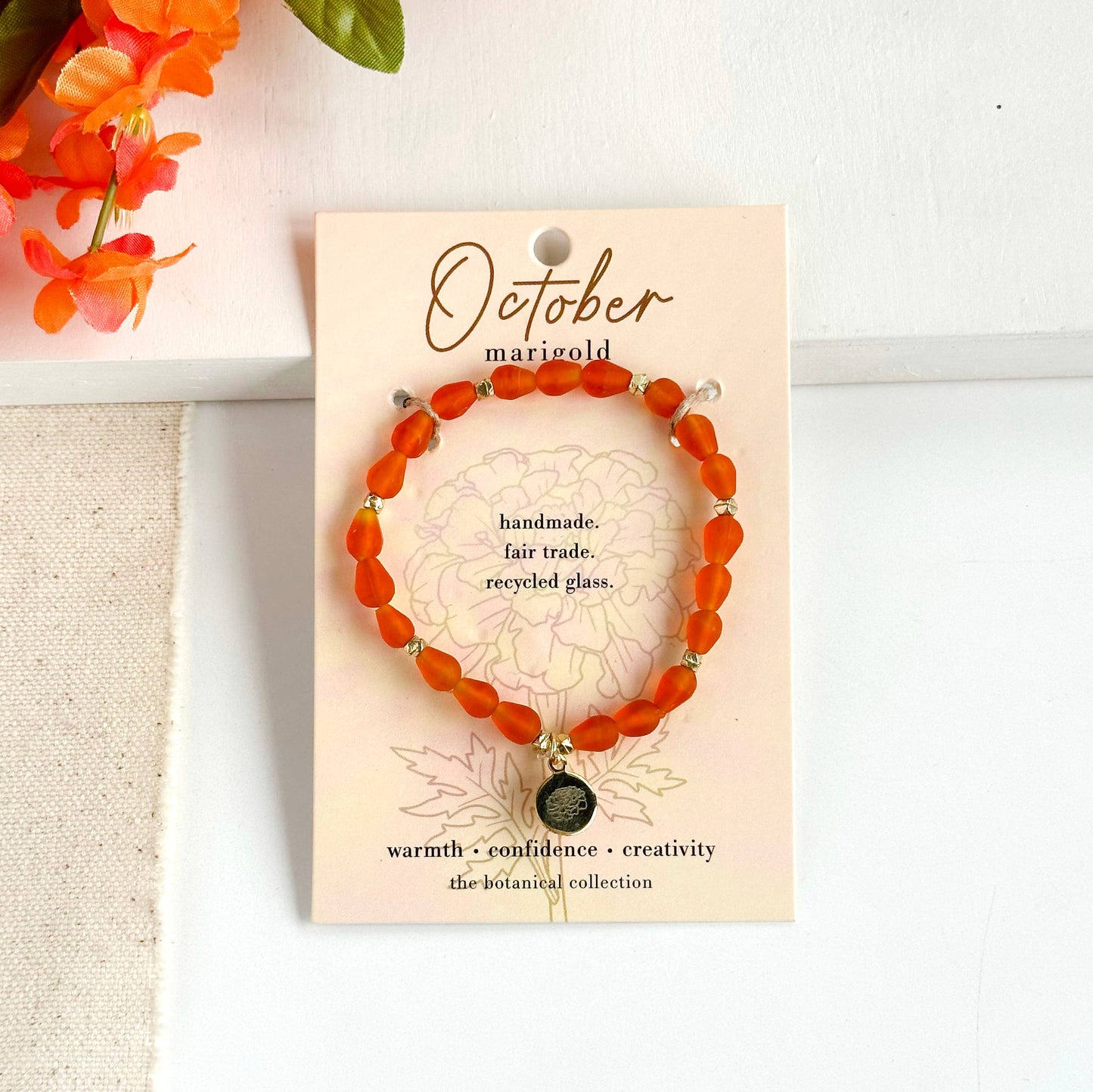 Botanical Collection Birth Month Bracelets