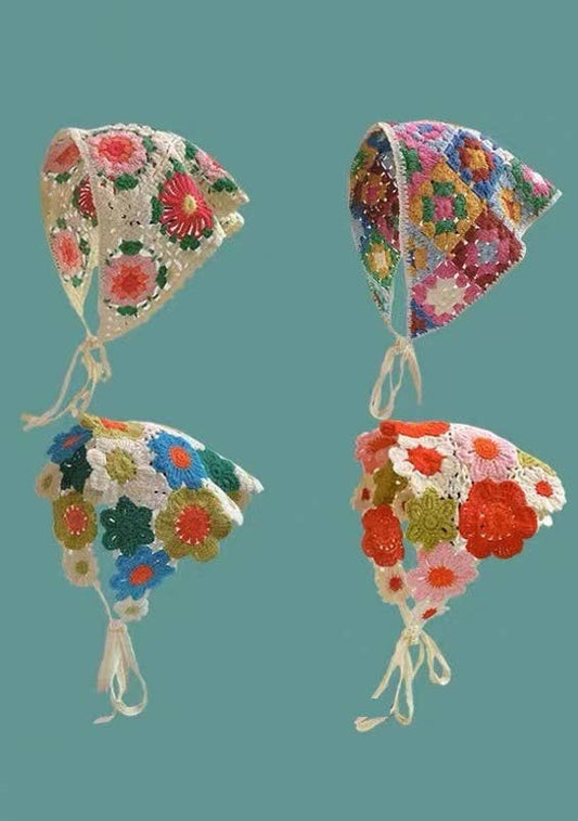 Flower Hair Scarf