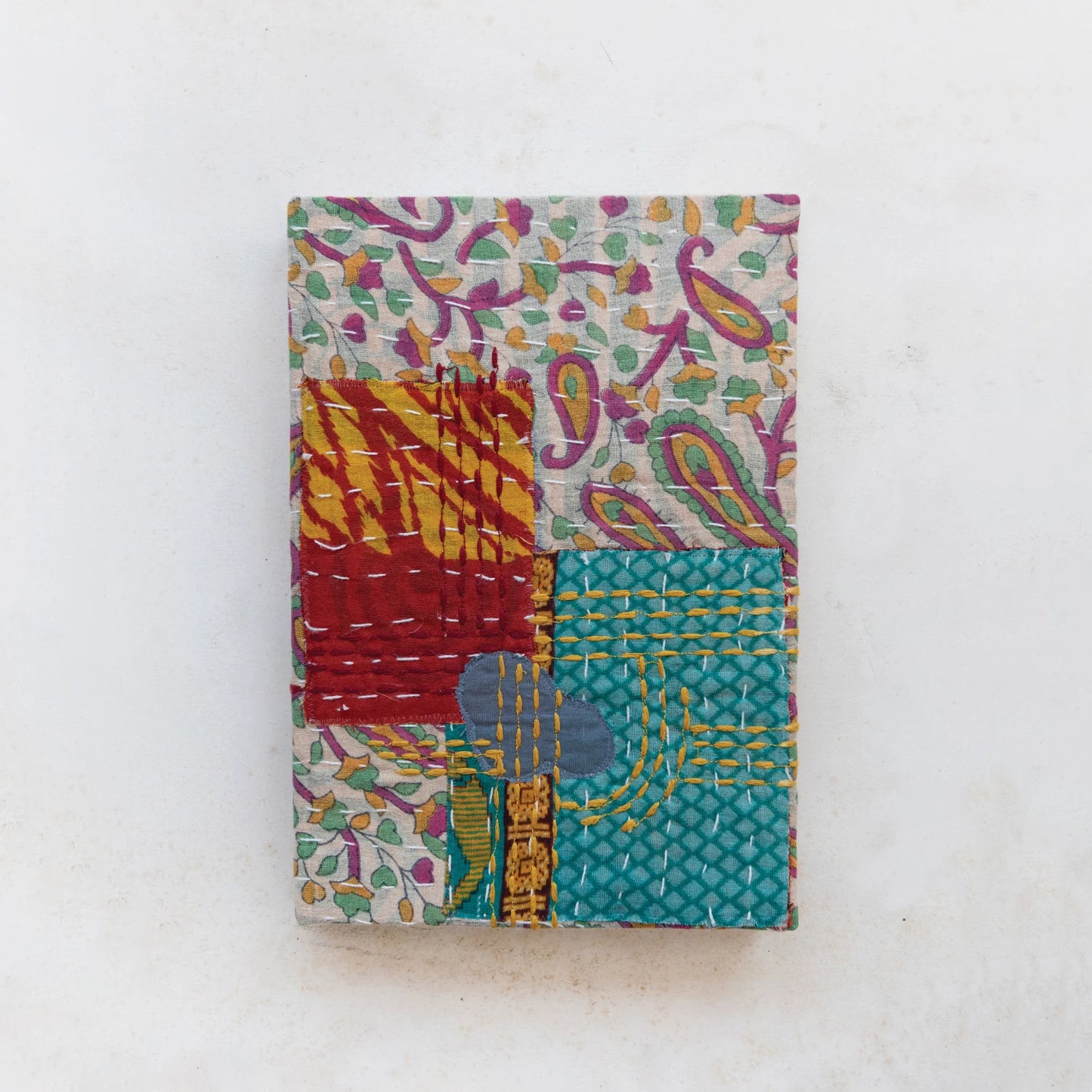 Handmade Vintage Kantha Quilt Journal