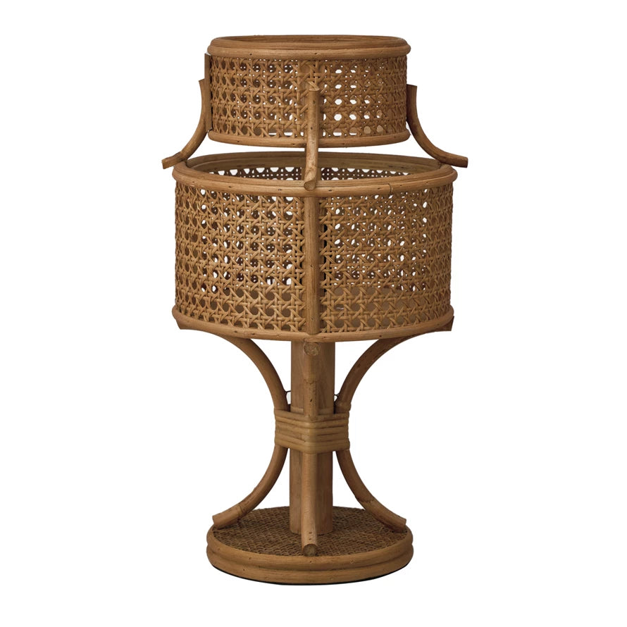 Rattan Table Lamp