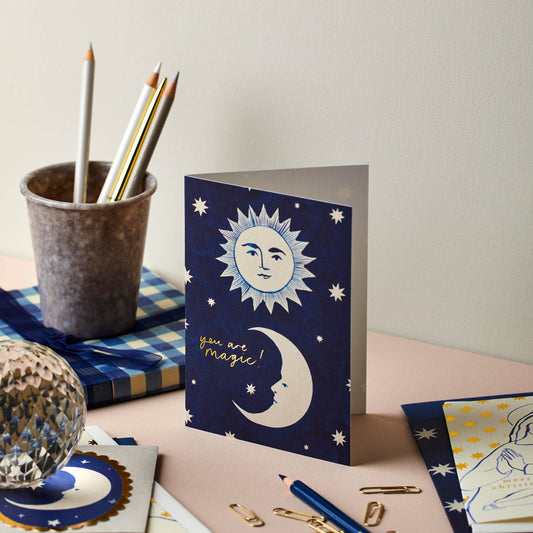Moon & Sun Card
