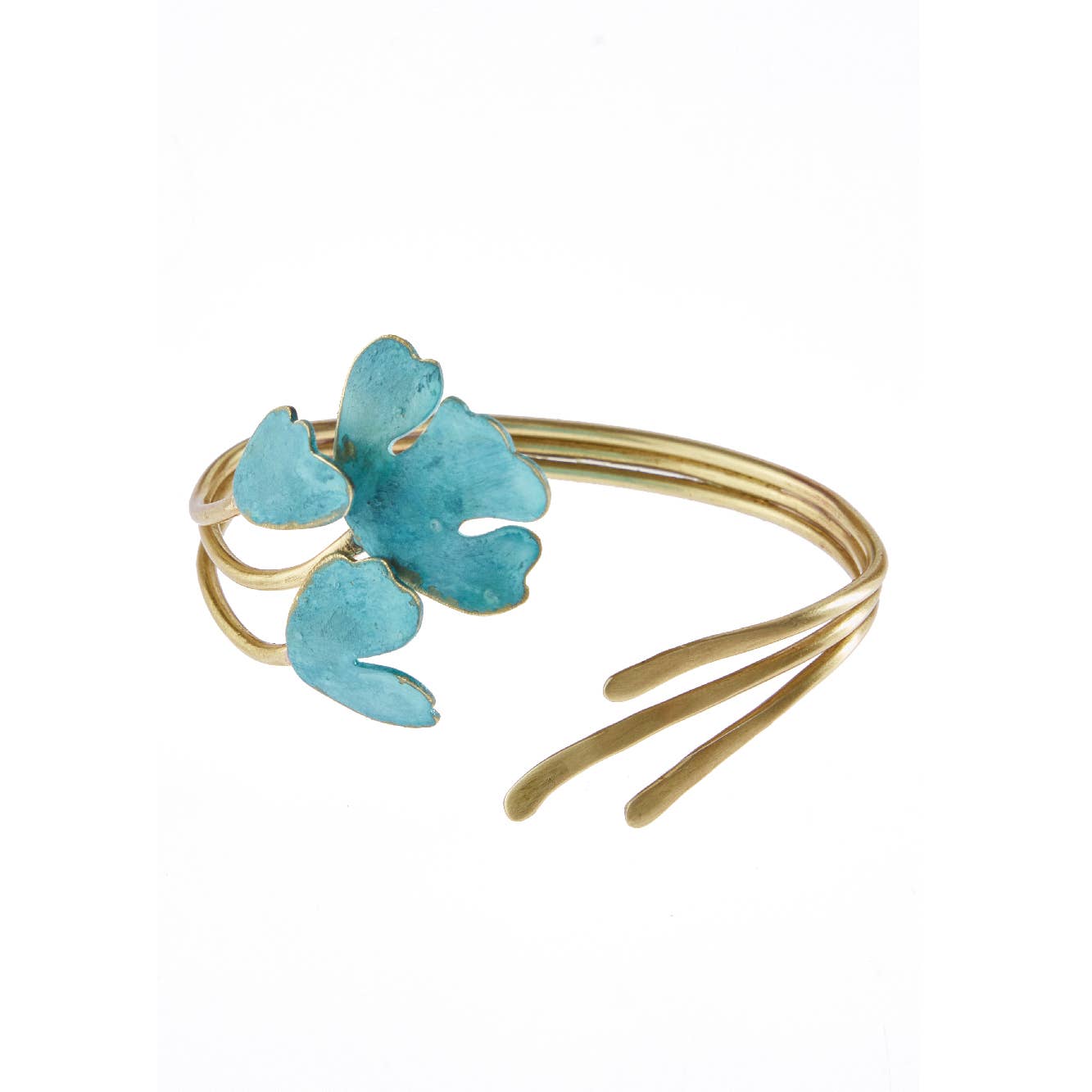 Handmade Petals Cuff Bracelet