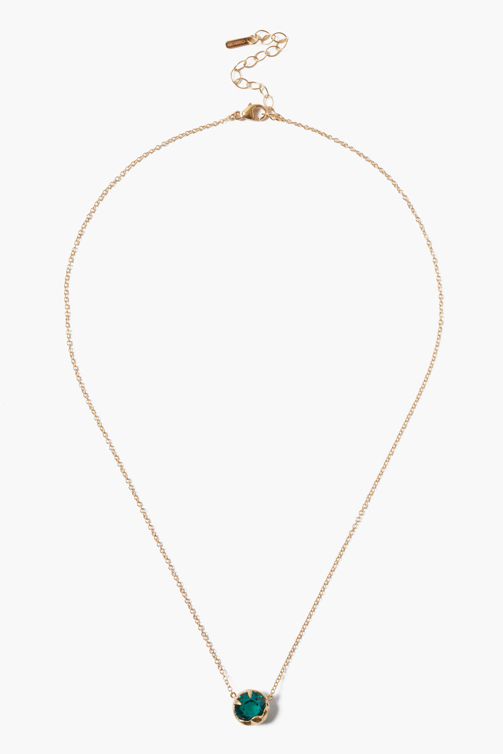 Gold Prong Necklace