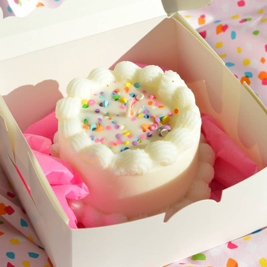 Birthday Cake Shaped Candle (Scented)