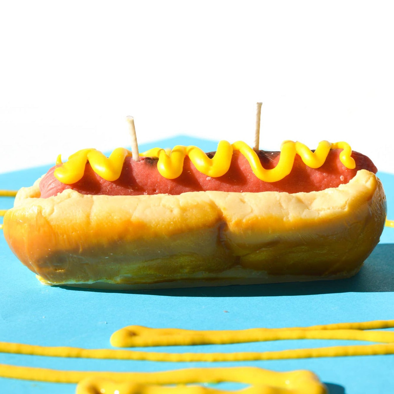 Hot Dog 2 Wick Candle (Scented)