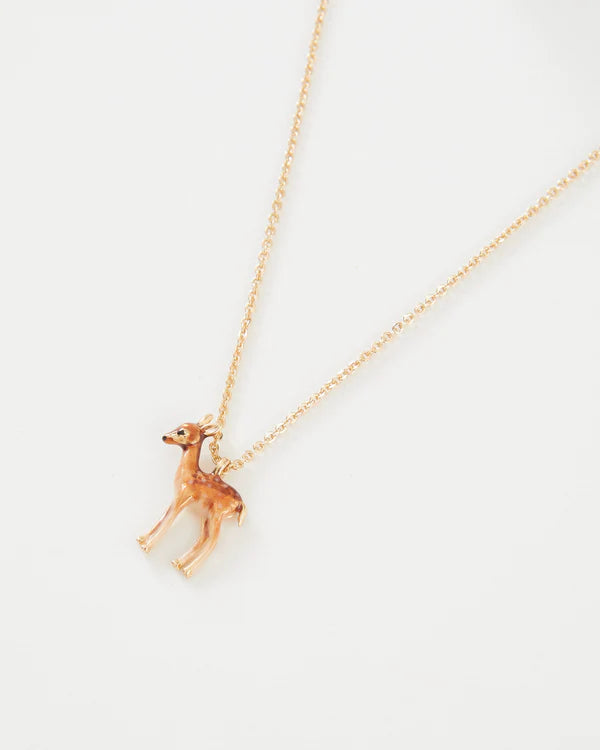 Animal Enamel Charm Necklaces