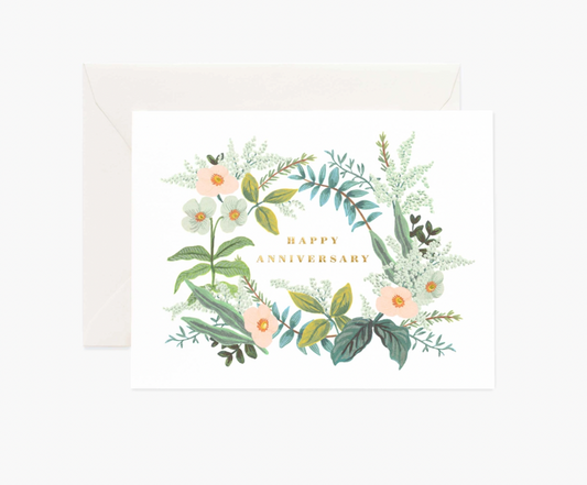 Bouquet Anniversary Card