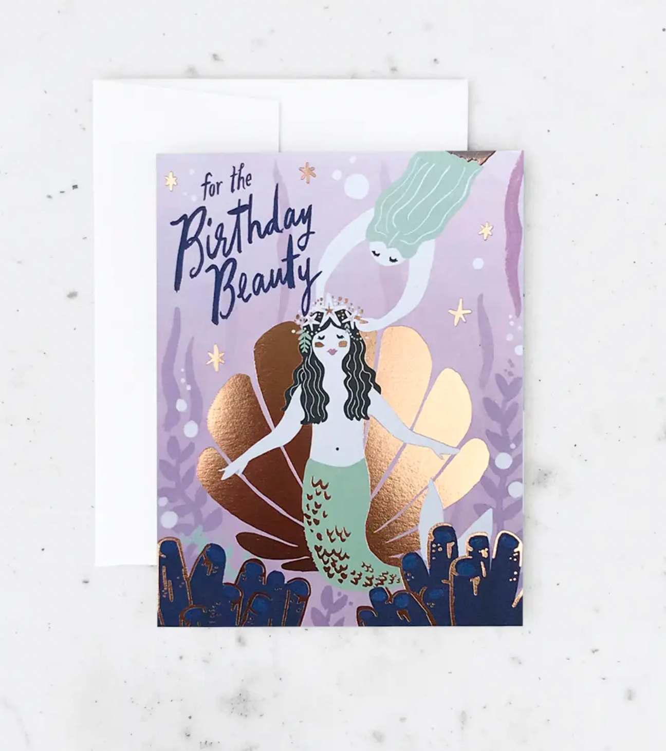 Birthday Beauty Mermaid Card