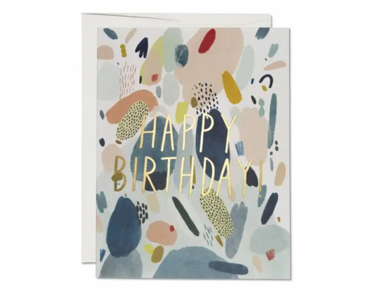 Abstract Birthday Card