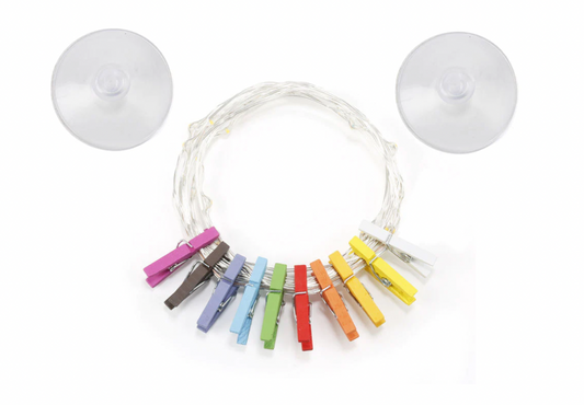 Mini Clothespin String Lights