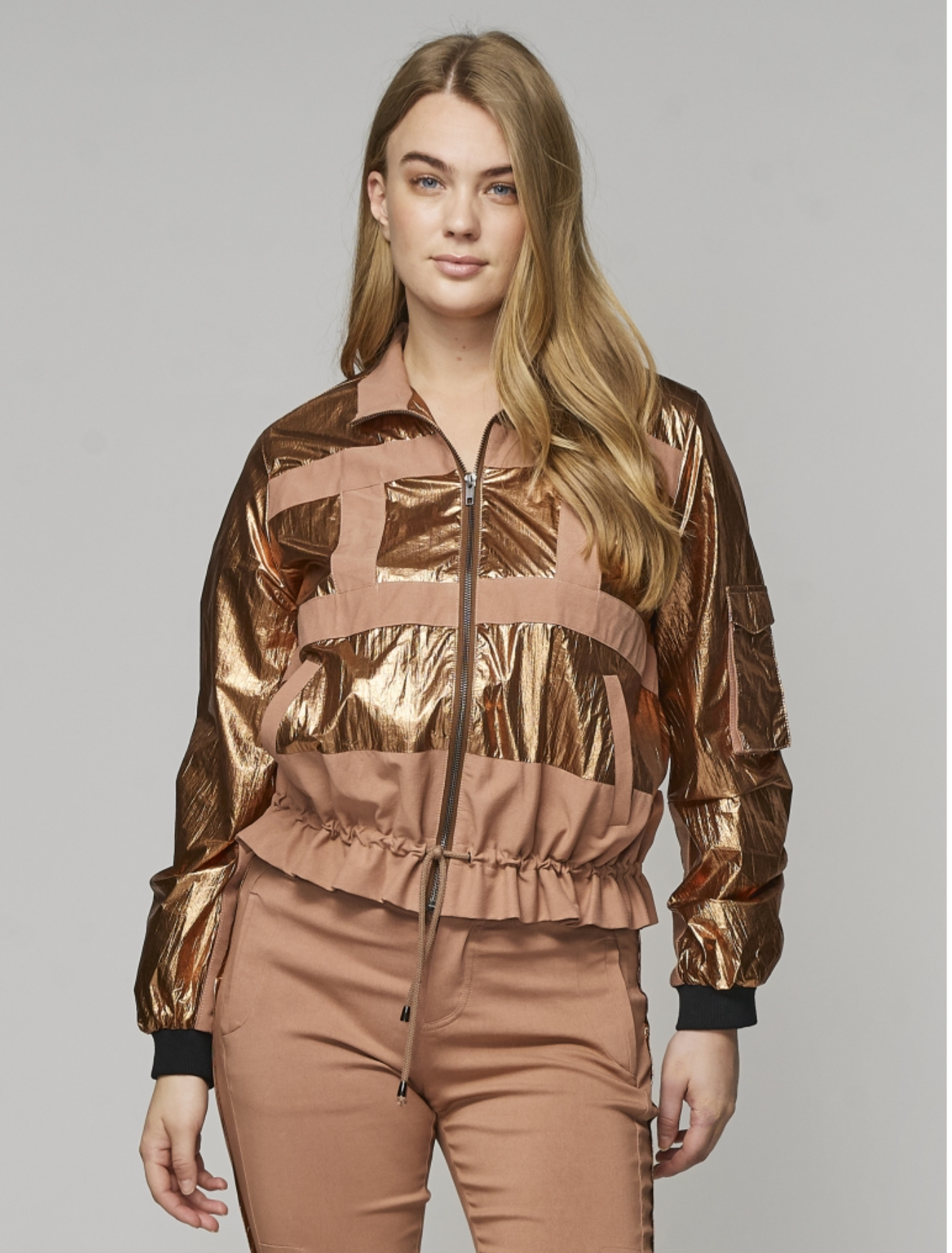 Olivia Metallic Jacket