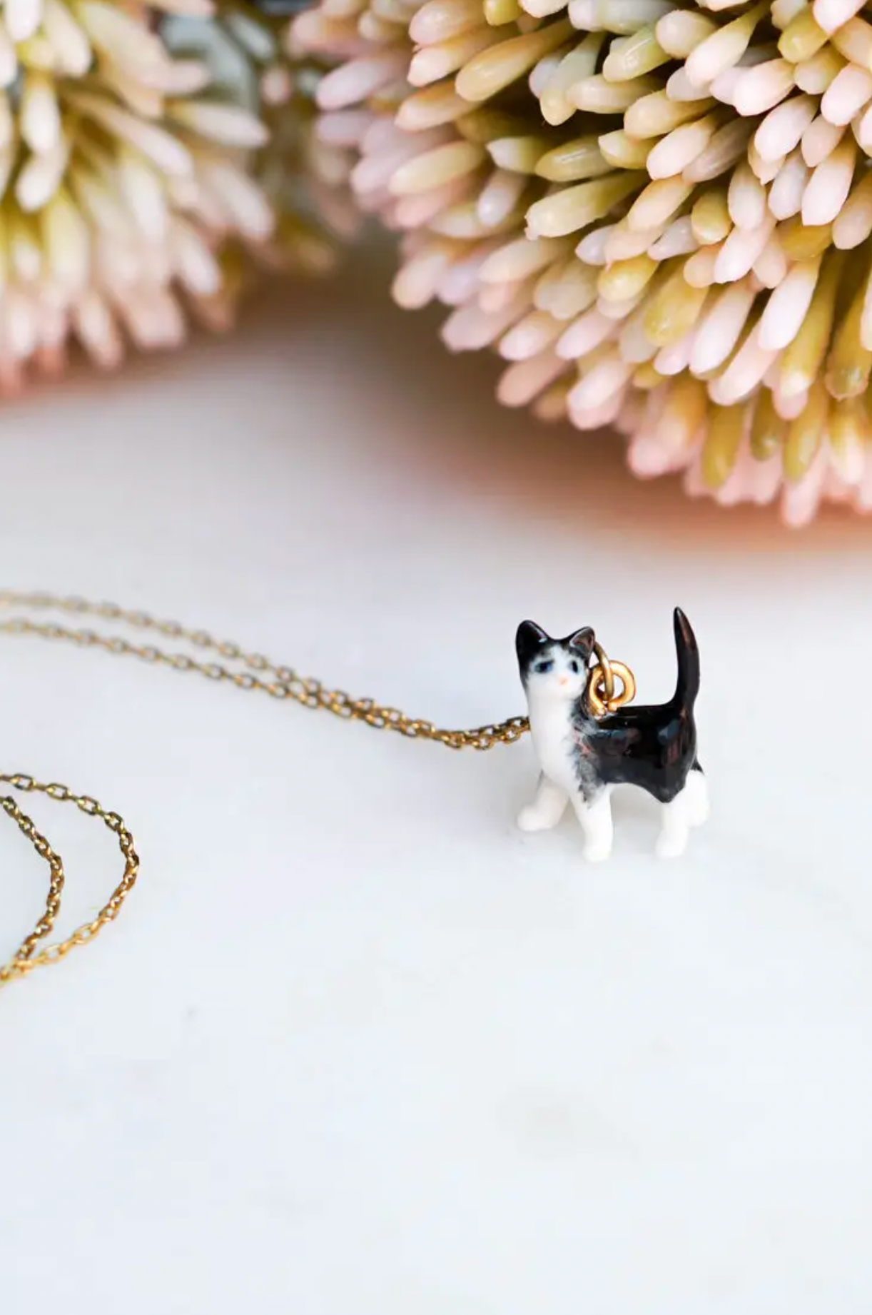 Tiny Preston Tuxedo Necklace