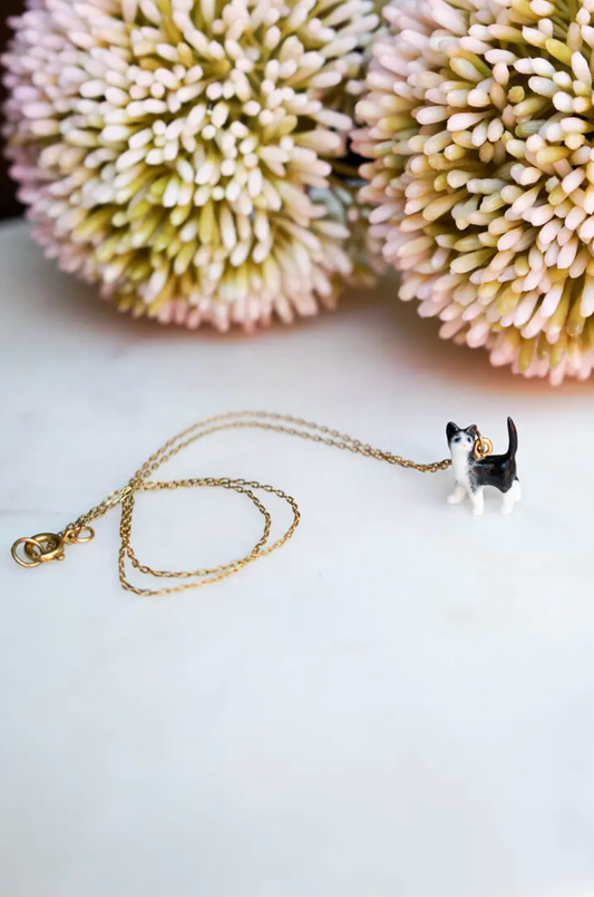 Tiny Preston Tuxedo Necklace